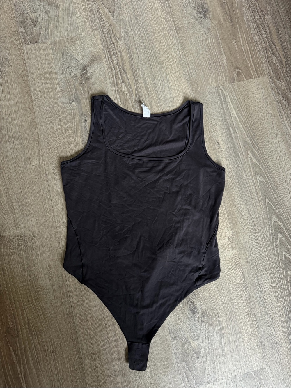 LULULEMON Wundermost Ultra-Soft Nulu Square-Neck Sleeveless Bodysuit - Picture 1 of 5
